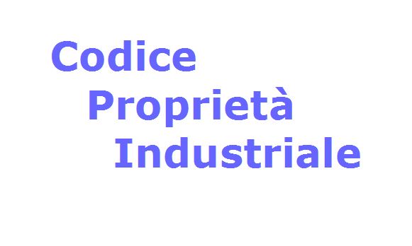 Codice Proprietà Industriale